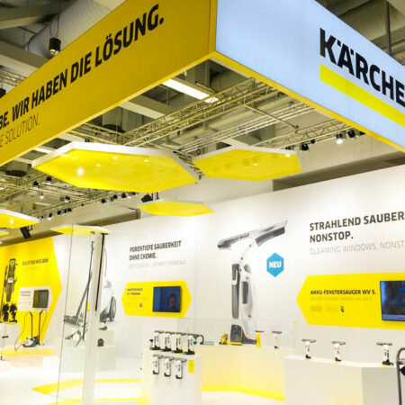 Messebeleuchtung Kärcher