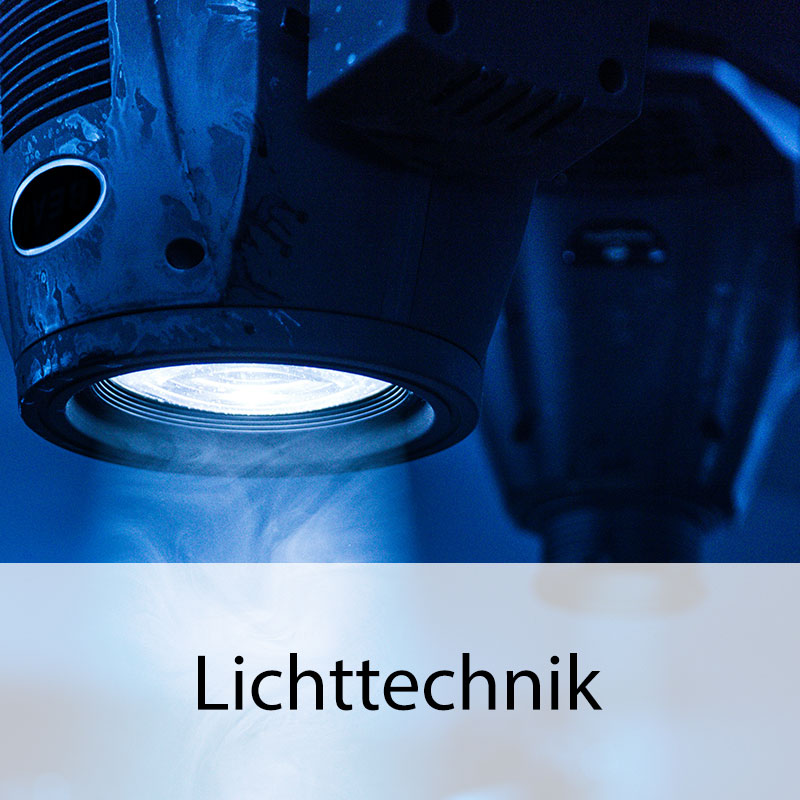 Auswahl Lichttechnik