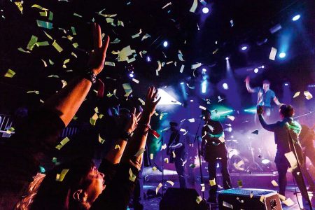 Konfettieffekt Konzert Cultura