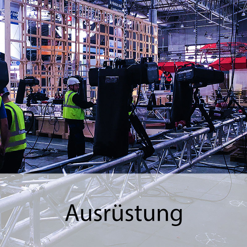 Ausrüstung Pradler Veranstaltungstechnik
